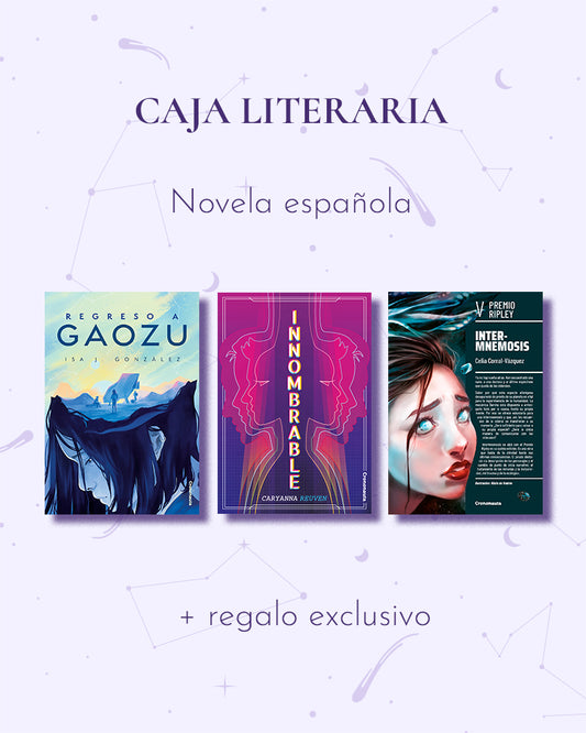 Caja literaria novela española. Regreso a Gaozu, Innombrable e Intermnemosis + regalo exclusivo